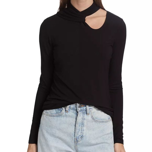 Elie Tahari (for Saks) ~ NWT!!~ Twisted Mock Turtleneck - Picture 9 of 9